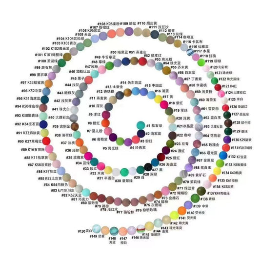 All Colors (#1-#150) for Silicone Beads in Solid Colors, 15MM, Please Read the Description