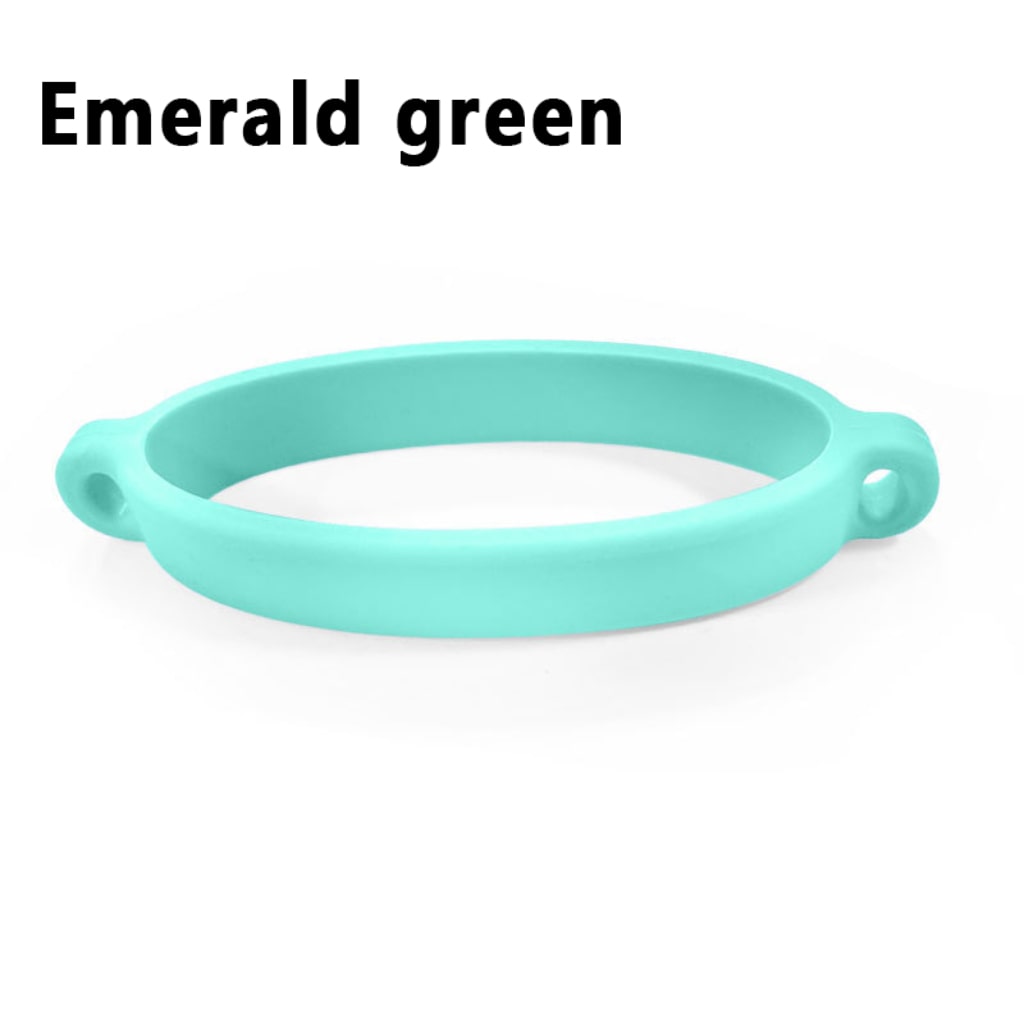 Multi-Color Silicone Stanley Cup Bottle Sleeve Cover Set Handle Strap Drawstring Ring, Around 88MM Long