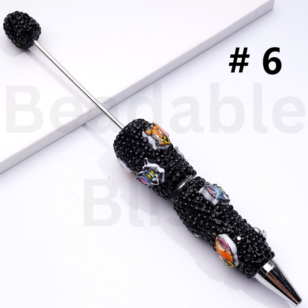 Cute To & Jerr AB Rhinestones Clay Pens