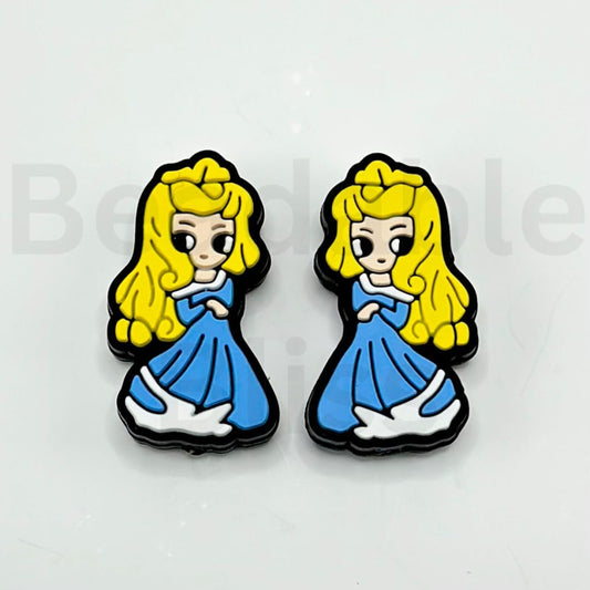Beautiful Lovely Monarch Auror Storytime Heroes Silicone Focal Beads