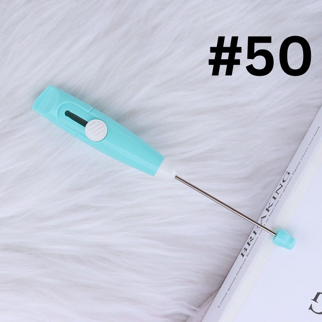 DIY Beadable Plastic Express Package Box Carton Opener Cutter Cleaver in Solid Color, 150MM