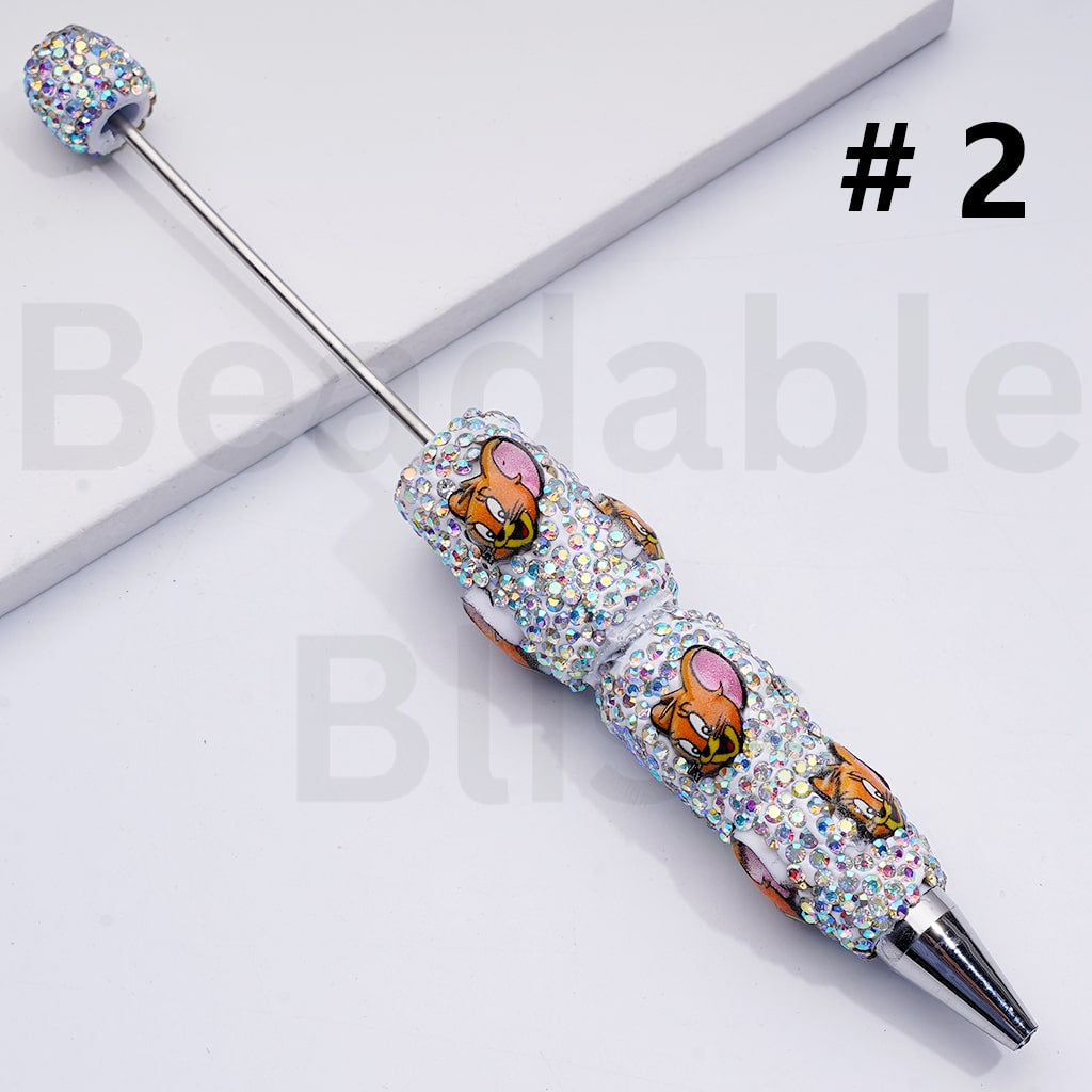 Cute To & Jerr AB Rhinestones Clay Pens