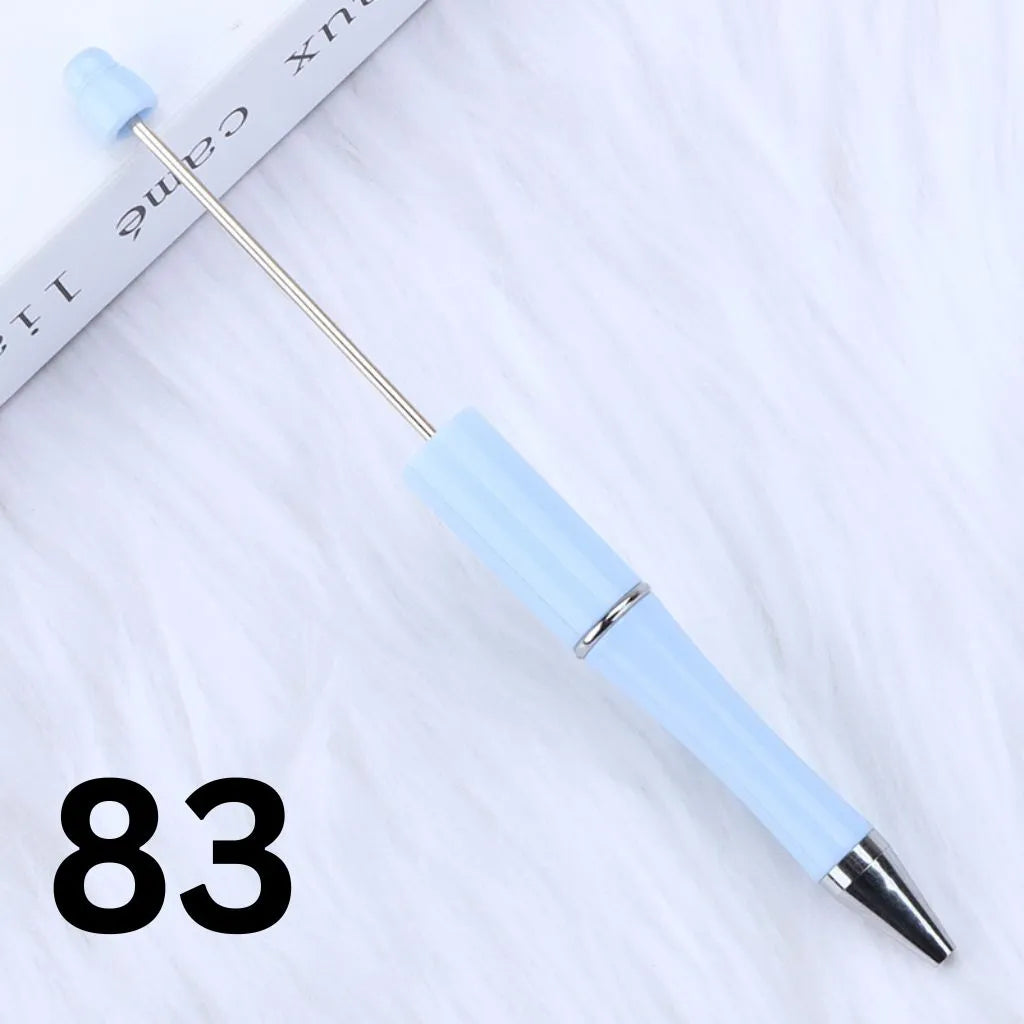 Plastic Beadable Pens | Beaded Pens in Solid, Ombre Gradient and Neon Colors, READ DESCRIPTION