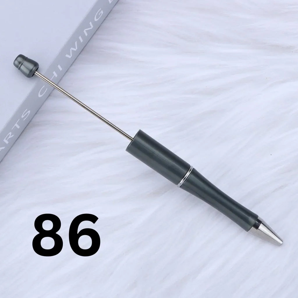 Plastic Beadable Pens | Beaded Pens in Solid, Ombre Gradient and Neon Colors, READ DESCRIPTION