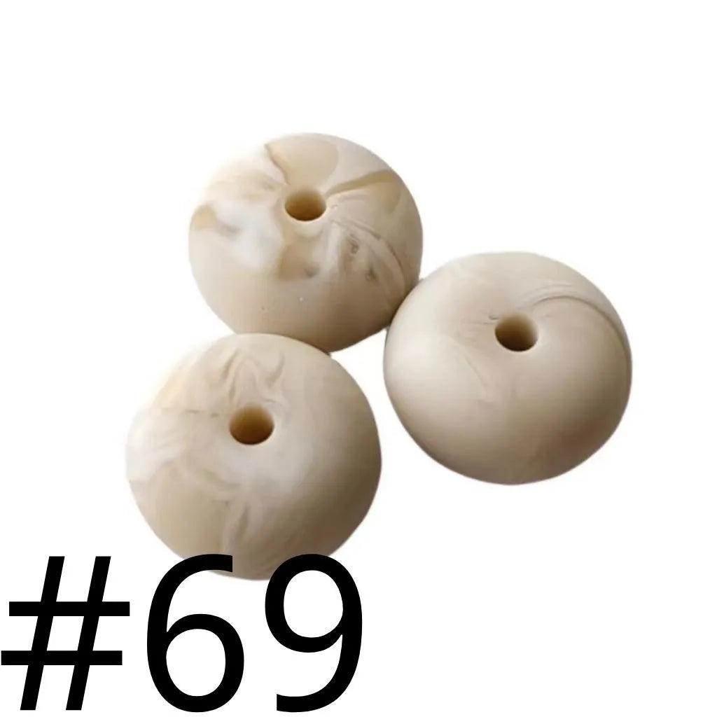Silicone Wheel Beads Abacus Beads