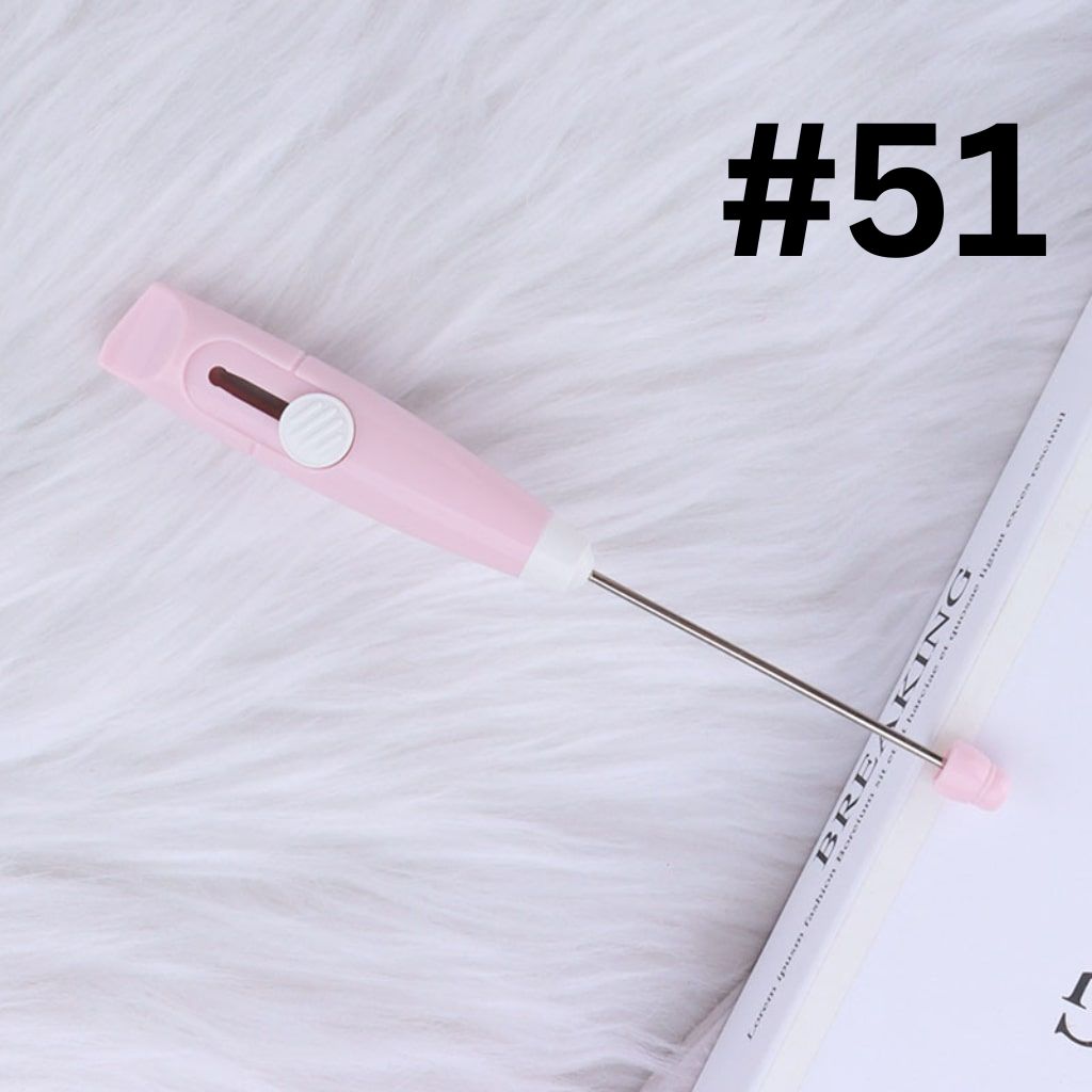 DIY Beadable Plastic Express Package Box Carton Opener Cutter Cleaver in Solid Color, 150MM