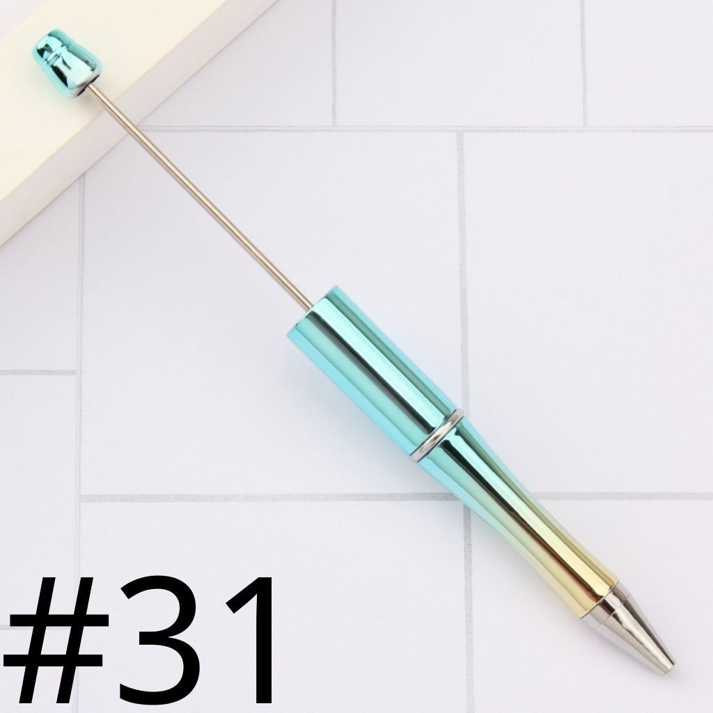 Beadable Pens in Metallic Colors