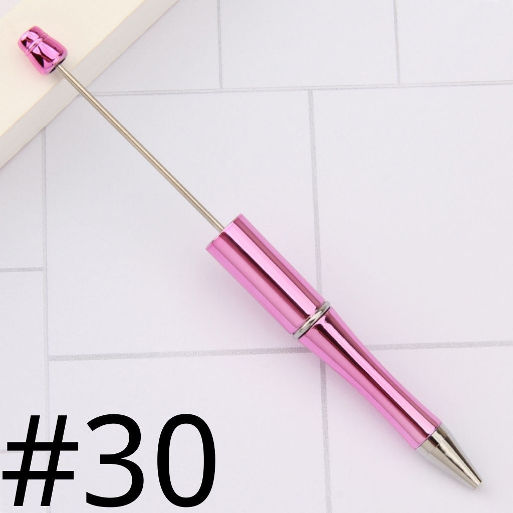 Beadable Pens in Metallic Colors