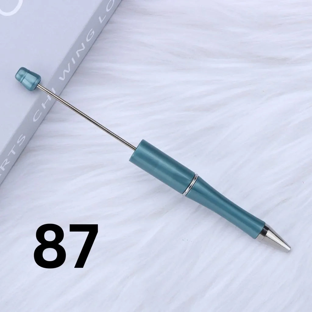 Plastic Beadable Pens | Beaded Pens in Solid, Ombre Gradient and Neon Colors, READ THE DESCRIPTION