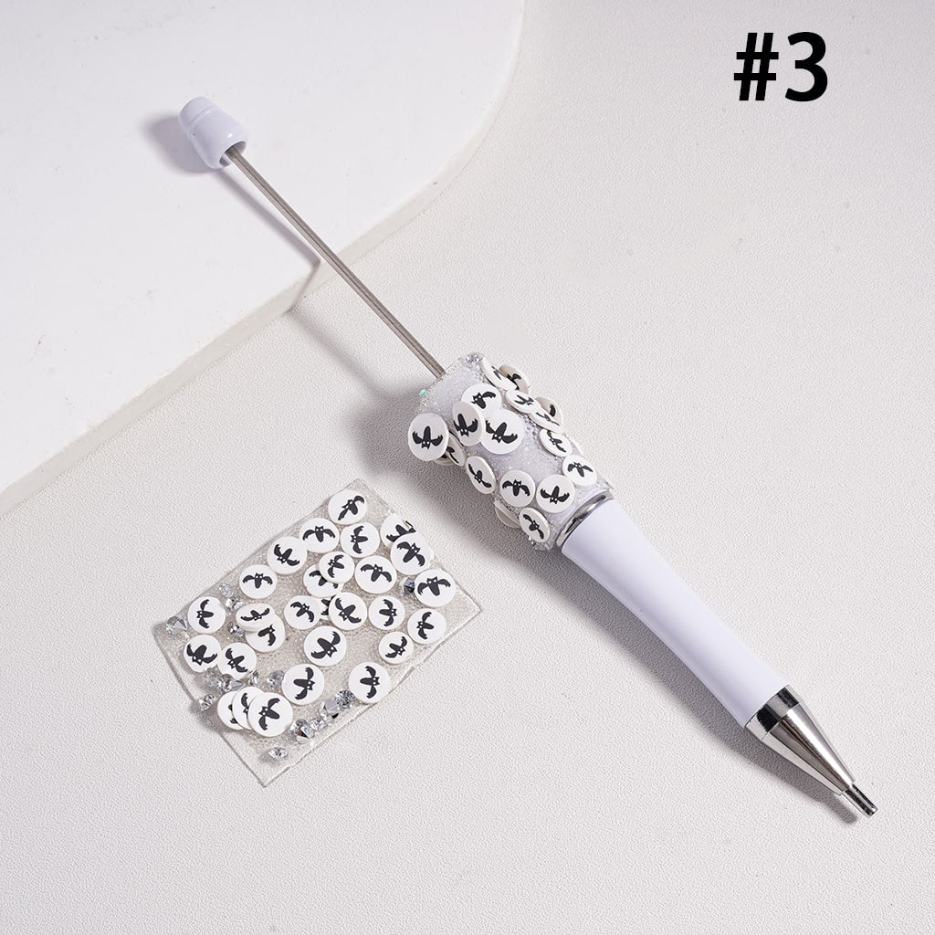 DIY Bling Bling Wraps Tapes Halloween Series with Ghost Face Pumpkin Spider Web Bat Clear Cone Shape Rhinestones for Pen, Around 40*28MM, (78pcs in 1 Sheet), Please Read the Description