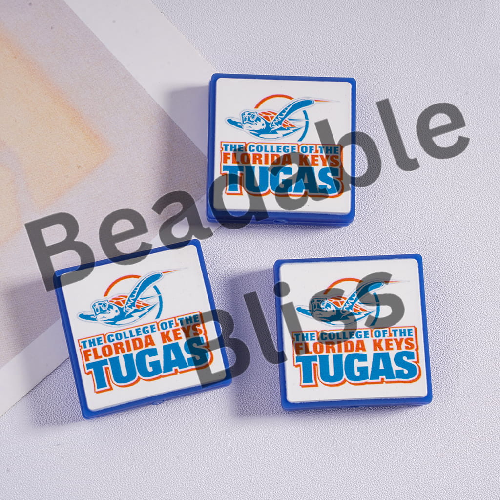 Three 'The College of the Florida Keys Tugas' logos on a white background with 'handsontosupply.com' text.