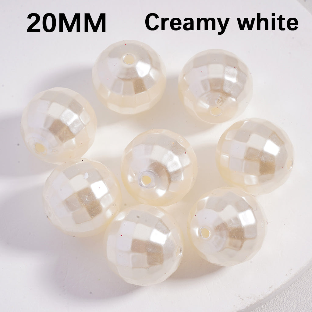 Disco Acrylic Beads Large Shiny Multi-Color 20MM (Single Color is available for 120pcs(whole bag) Only)
