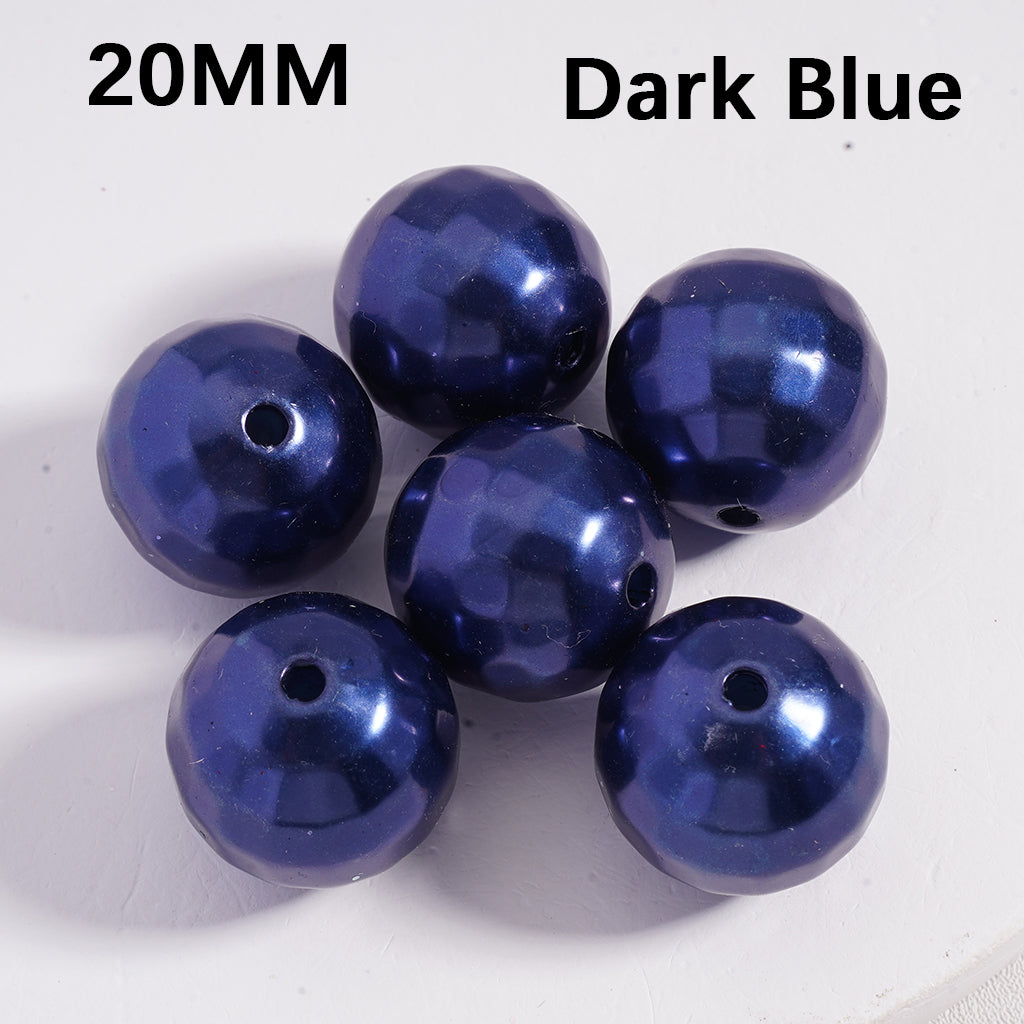 Disco Acrylic Beads Large Shiny Multi-Color 20MM (Single Color is available for 120pcs(whole bag) Only)