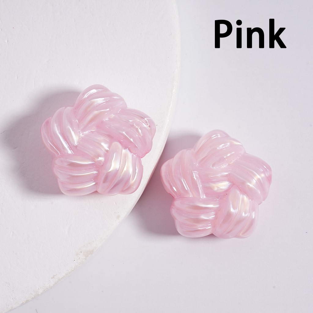 Acrylic Beads Shiny Cute Star of Yarn Shape Multi-Color 21MM (Single Color is available for 200pcs(whole bag)Only)