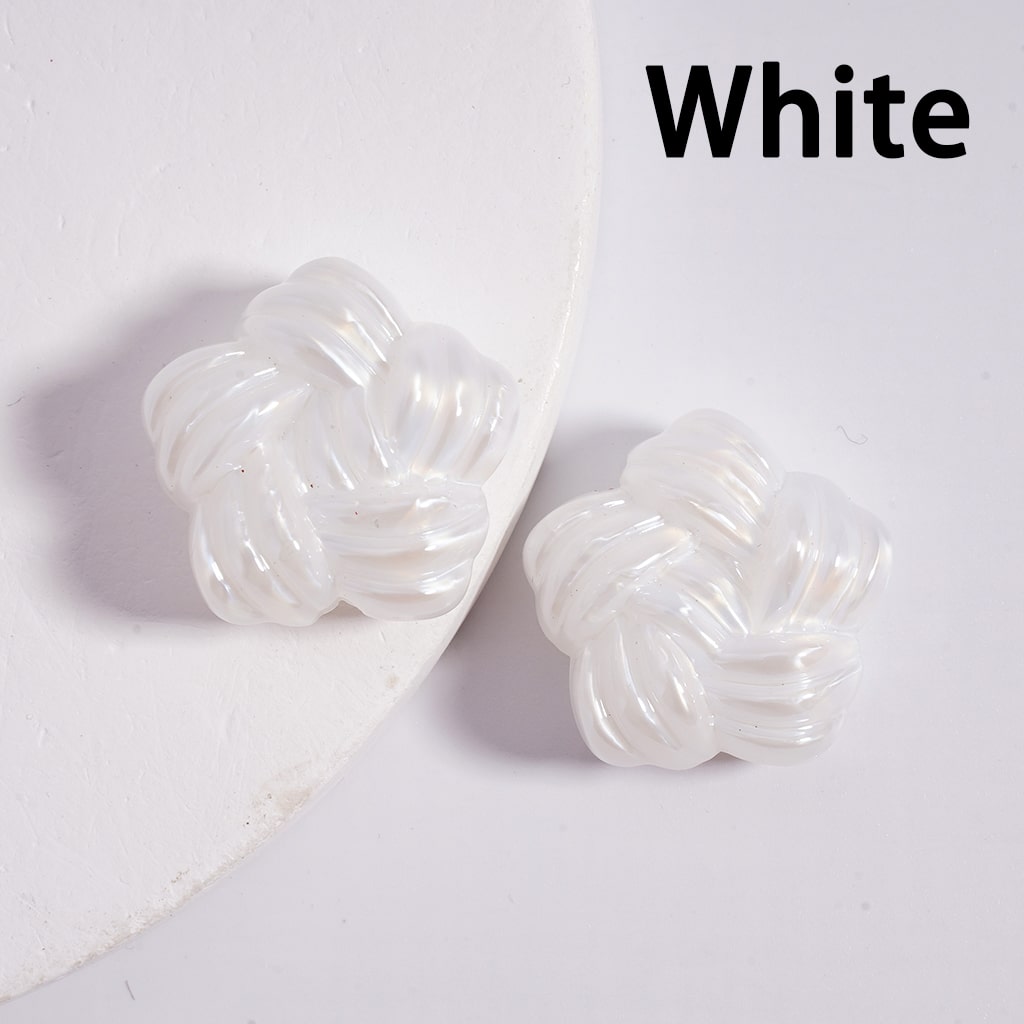 Acrylic Beads Shiny Cute Star of Yarn Shape Multi-Color 21MM (Single Color is available for 200pcs(whole bag)Only)