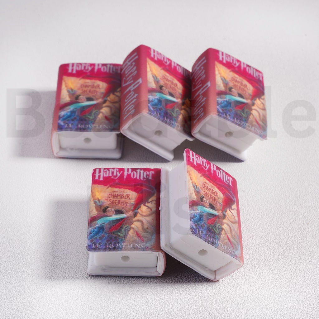 Silicone Focal Beads 3D Adhesive Mould Mini Cute Harr Potte and the Chambe of Secrets Series Books