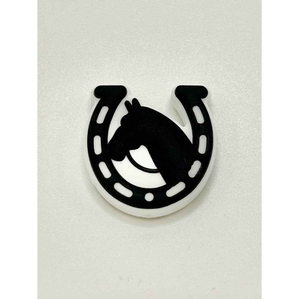 Horseshoe Lucky Horse Shoe シリコンフォーカルビーズ