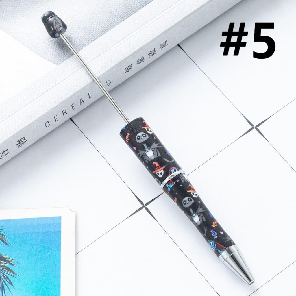 ハロウィン ゴースト ホラー カボチャ コウモリ クモ ビーズペン