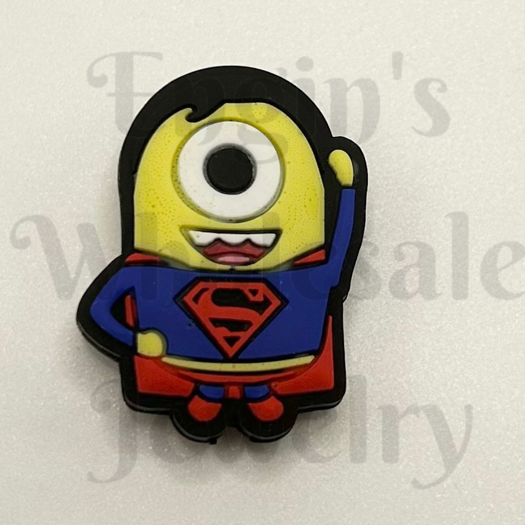Minio Super Hero Silicone Focal Beads (Ship out in Around 4-6 Days after Ordering)