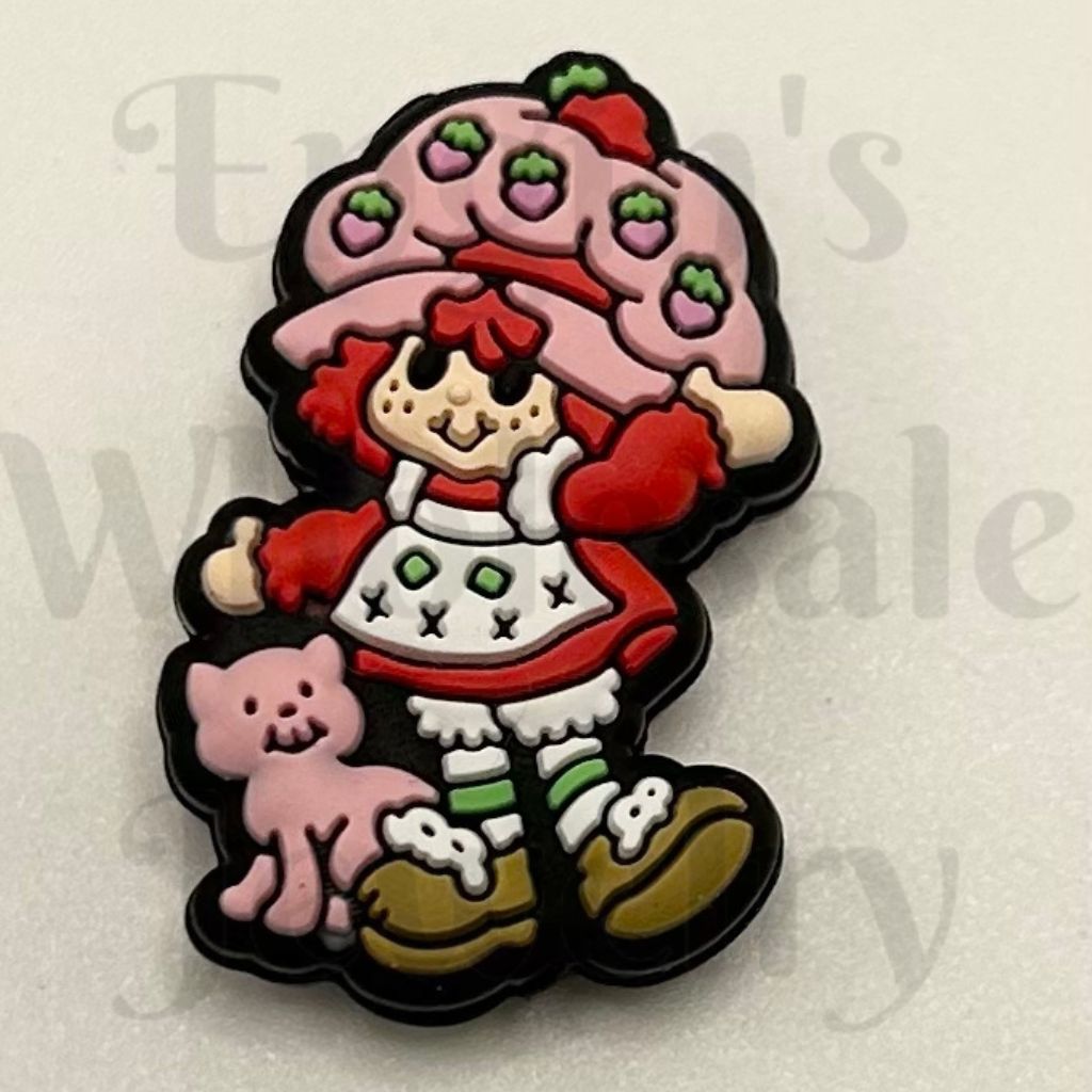 Rhapsody Girl Cartoon Silicone Focal Beads