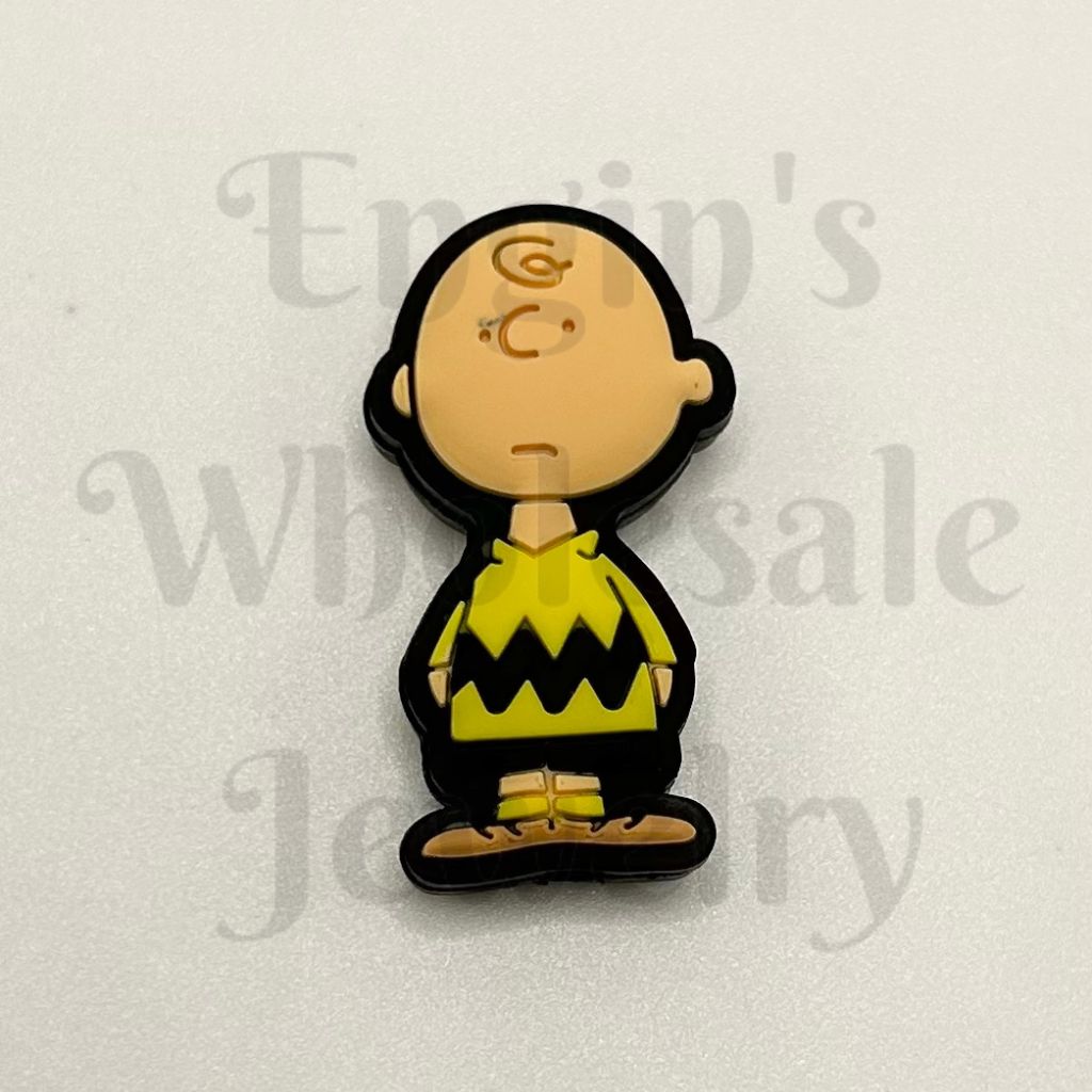 Charlie Charles Peanut Silicone Focal Beads (Ship out in Around 4-6 Days after Ordering)