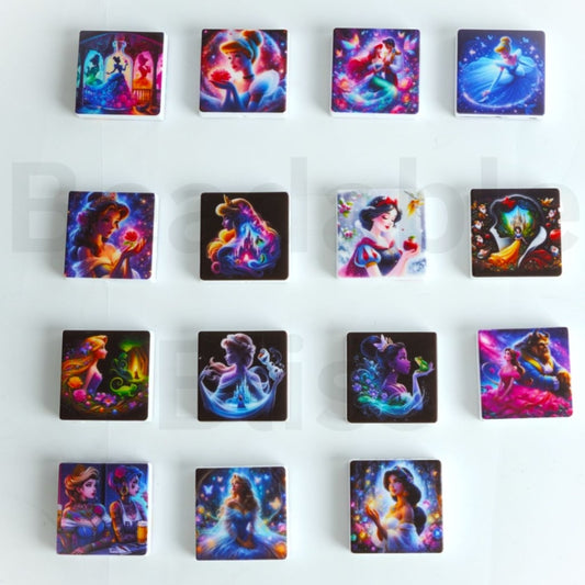 Royal Storytime Magic Heiress Series Silicone Focal Beads, Random Mix