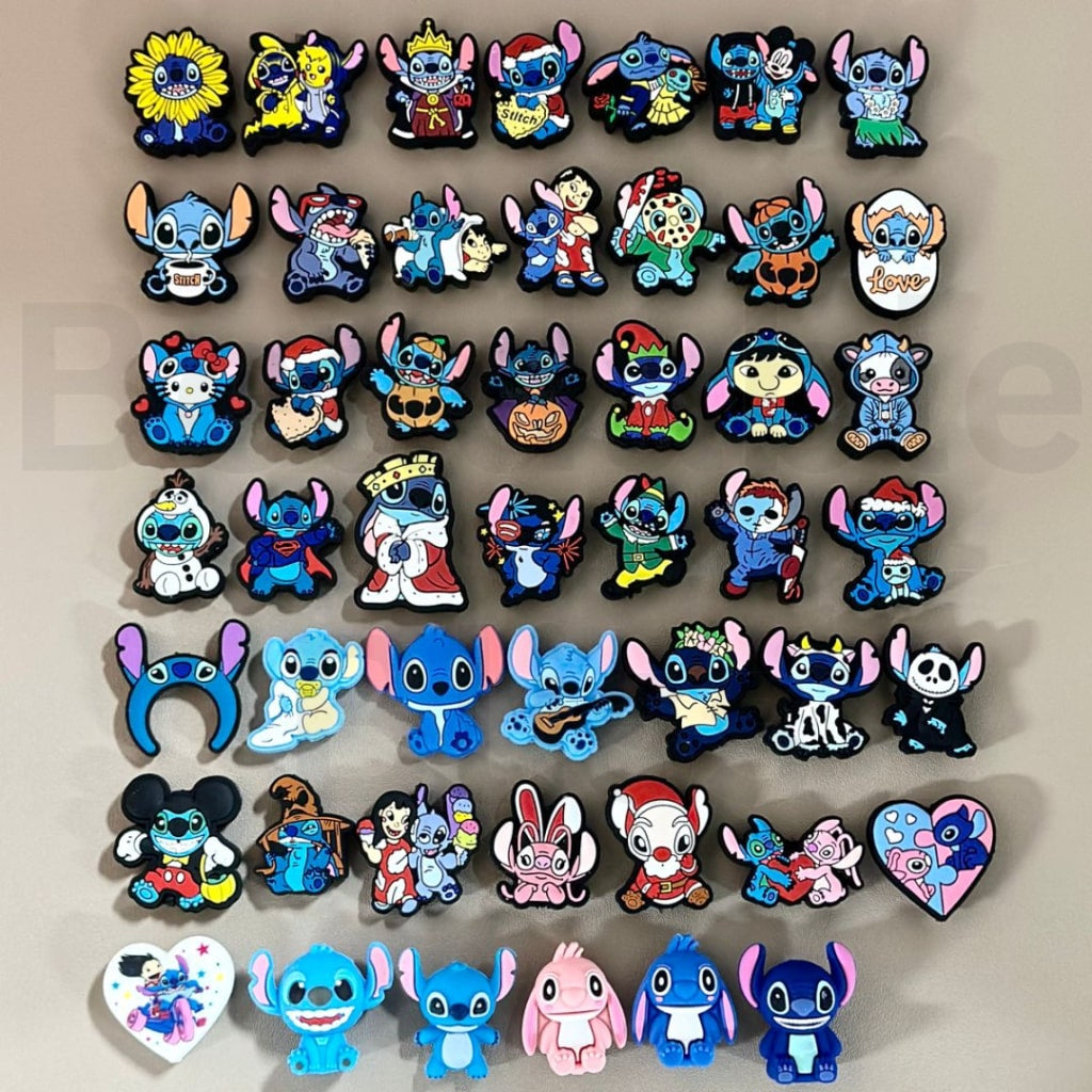 Space Sprite Series Silicone Focal Beads, Random Mix