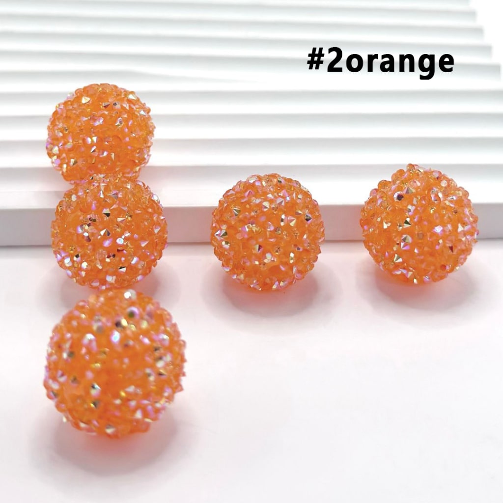 28 Single Colors and 7 Color Series Mix Round Sugar Beads, 20MM