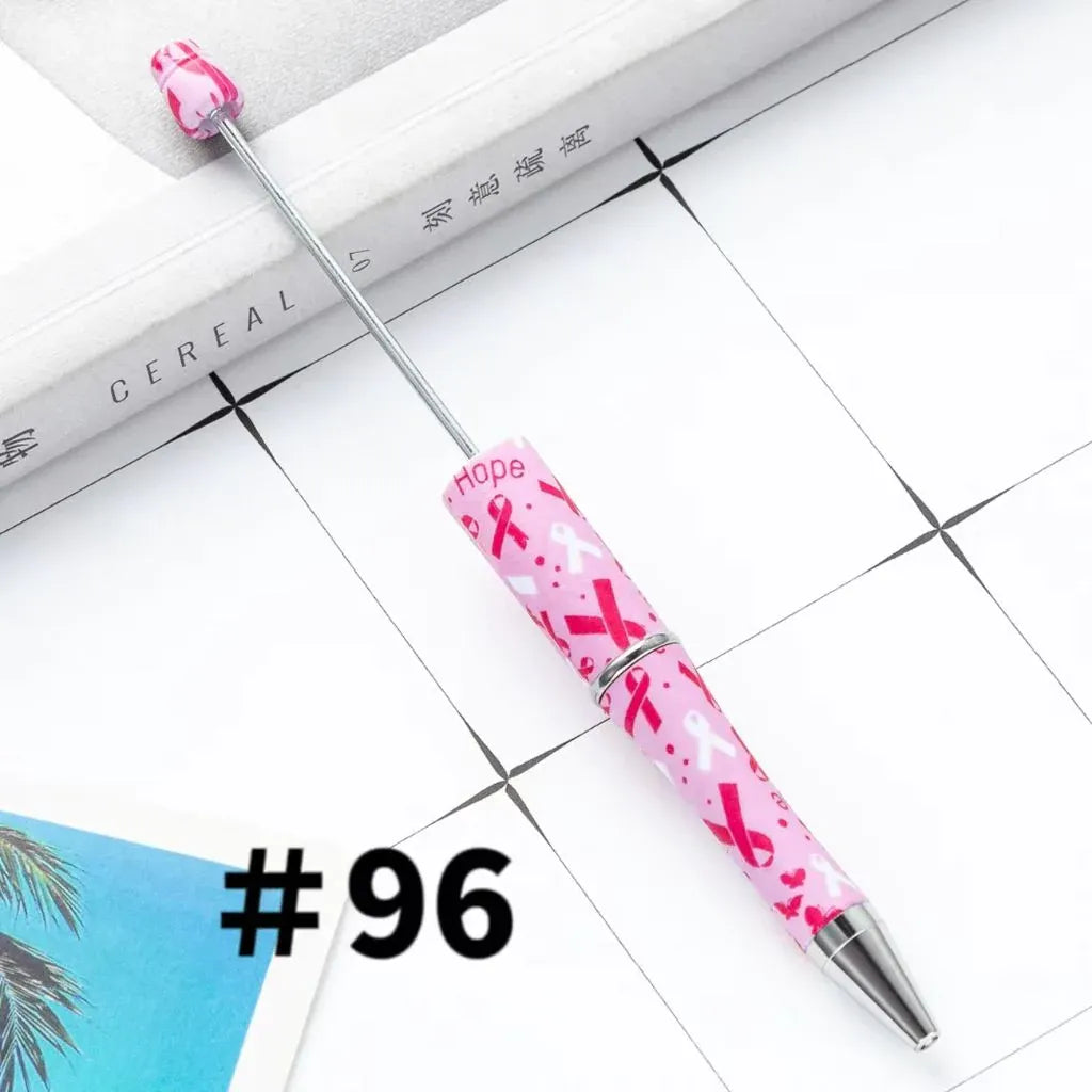 Random Mix Printed Beadable Pens