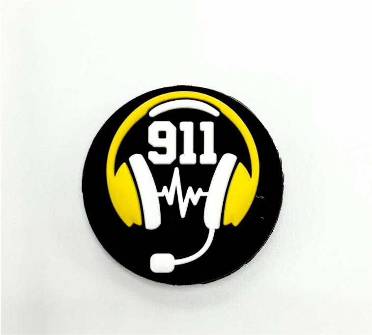 911 Emergency Service Police Ambulance Fire Telephone Number Silicone Focal Beads