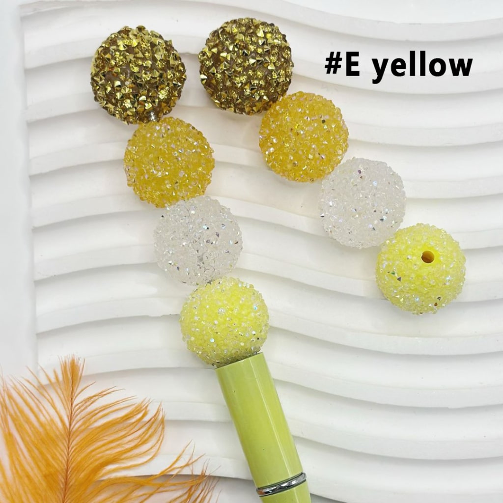28 Single Colors and 7 Color Series Mix Round Sugar Beads, 20MM