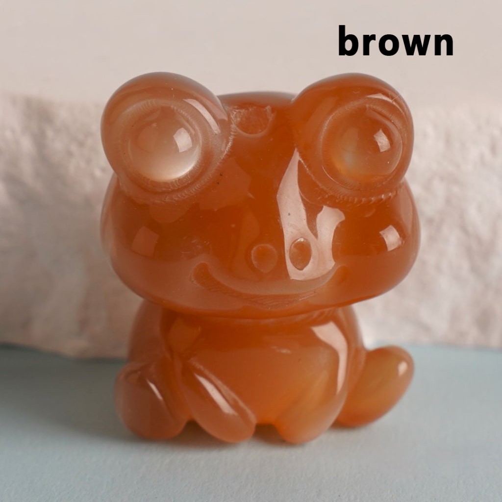 Glossy Colorful Cute Frog Acrylic Beads, Around 24*30MM