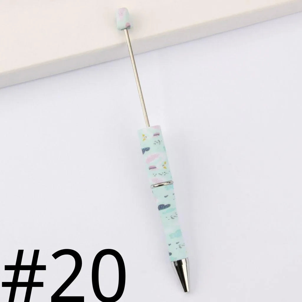 Random Mix Printed Beadable Pens