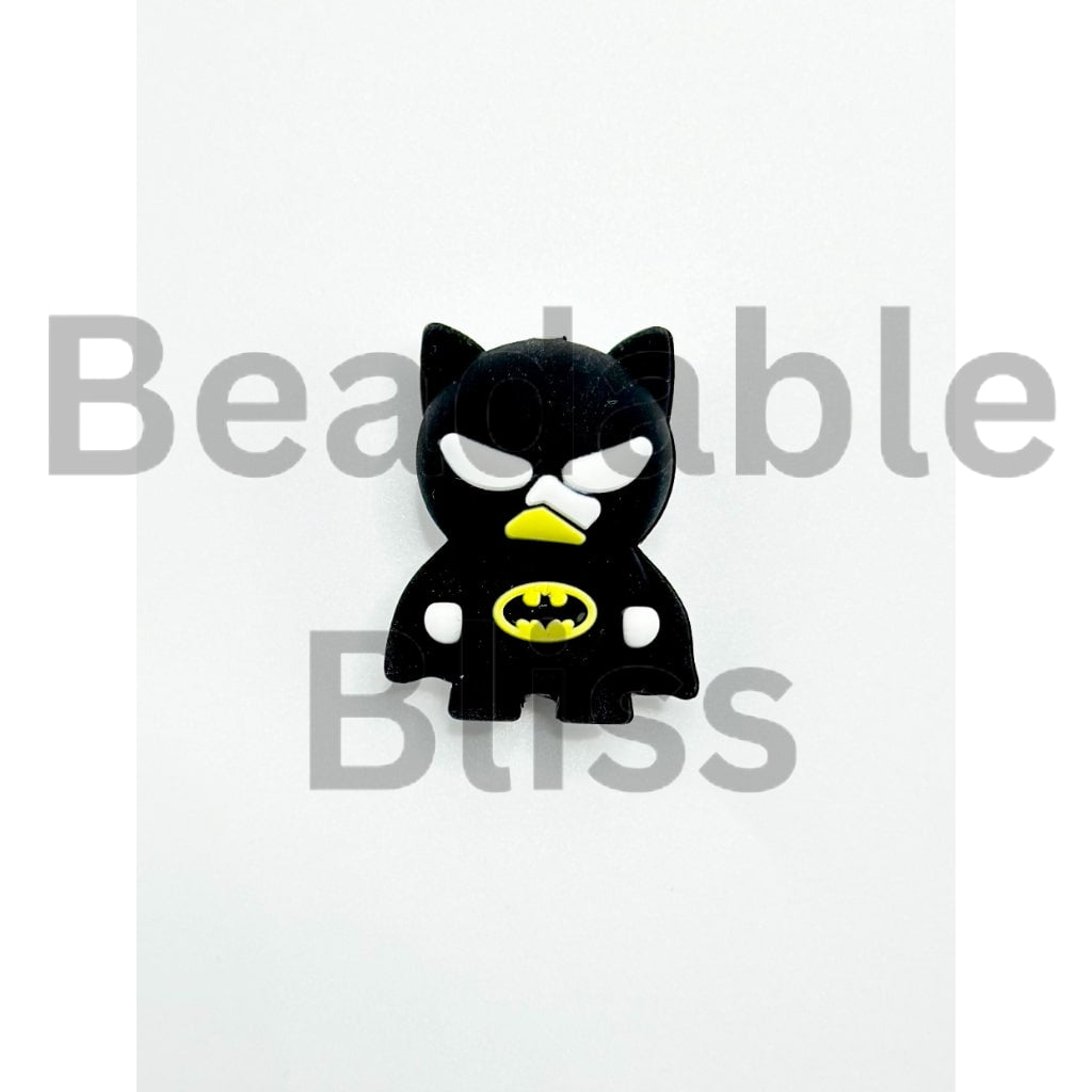 3D Brave Super Hero Silicone Focal Beads