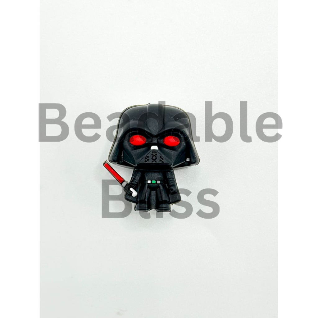 3D Rarumo Shade Cosmic Battle Silicone Focal Beads