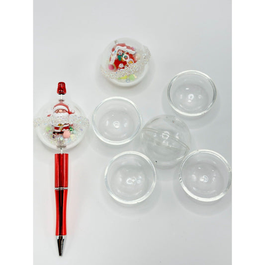 特大ビーズ、クラフト用、DIY透明中空球状アクリルビーズ、サイズ44mm、説明をお読みください。