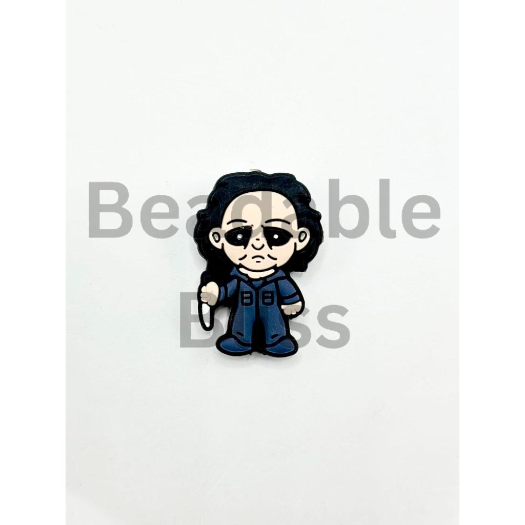 ハロウィーンホラーキラーナイフシリコンフォーカルビーズ