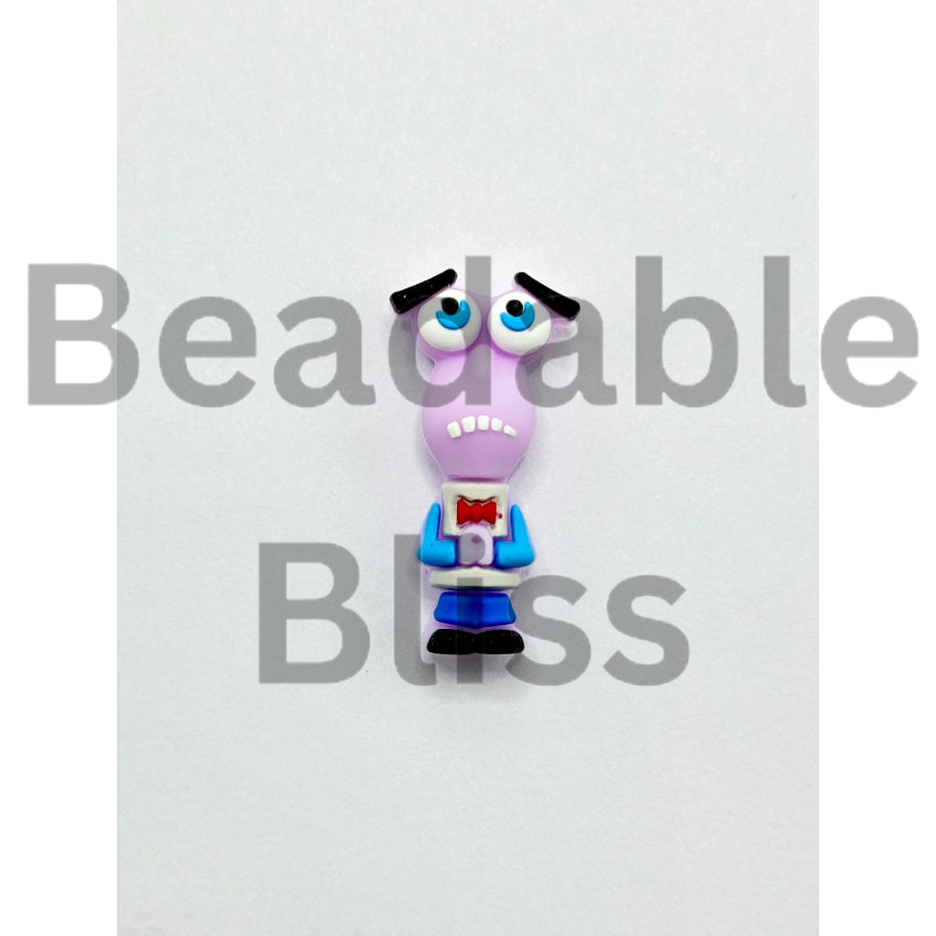 3D Insid Out Fea Cartoon Silicone Focal Beads (Ship out in Around 4-6 Days after Ordering)