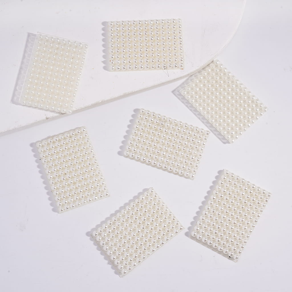 DIY Wraps Tapes with White Pearls for Pen, 39*27MM, 78pcs in 1 Sheet (Please Read the Description)