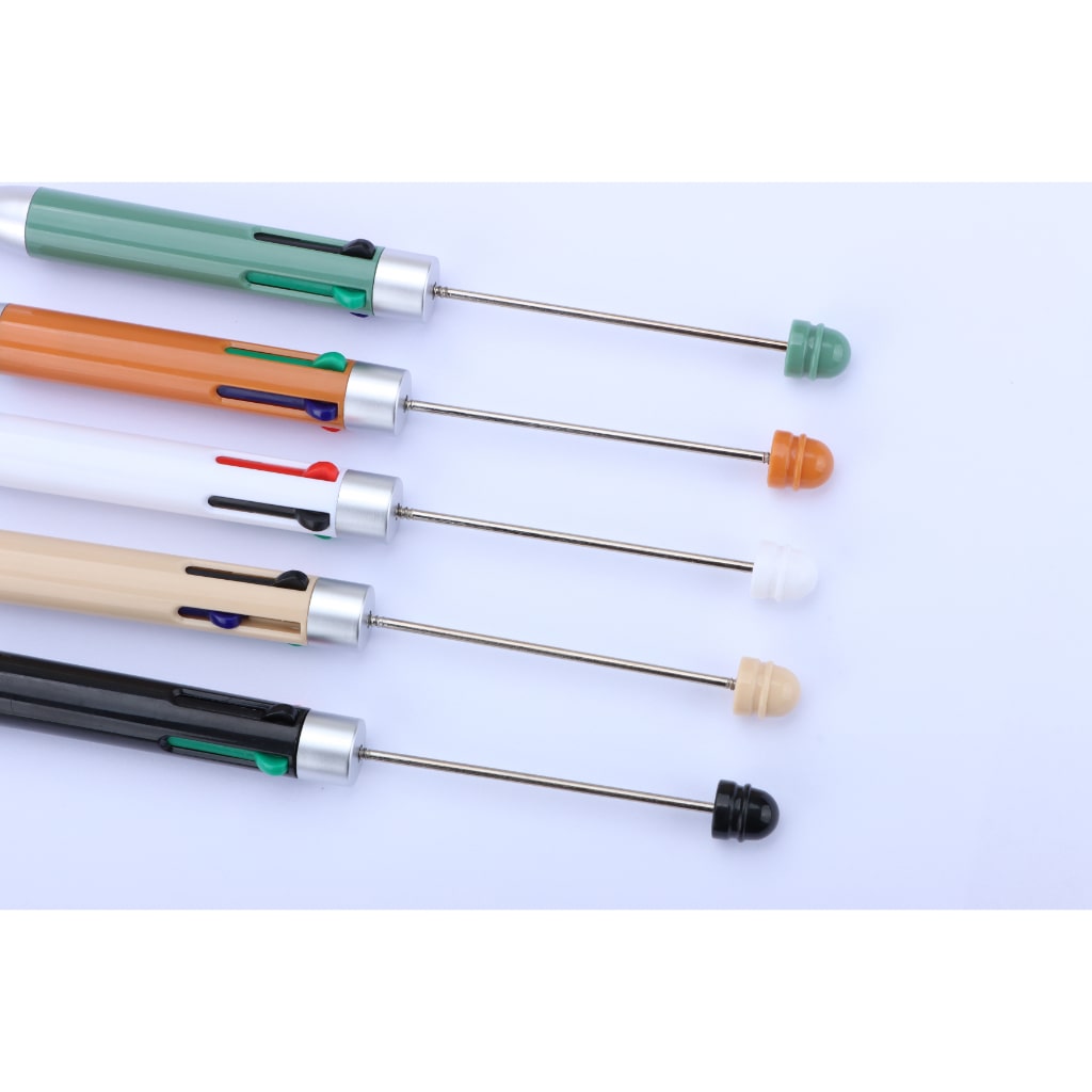 マルチカラーペン、ビーズ付き4色ペン、マルチカラーペンとリフィル