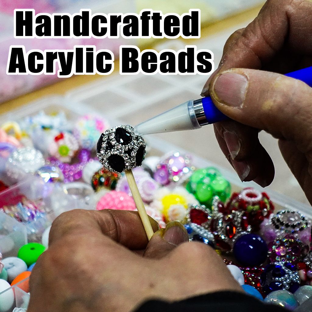 Handcrafted Acrylic Beads