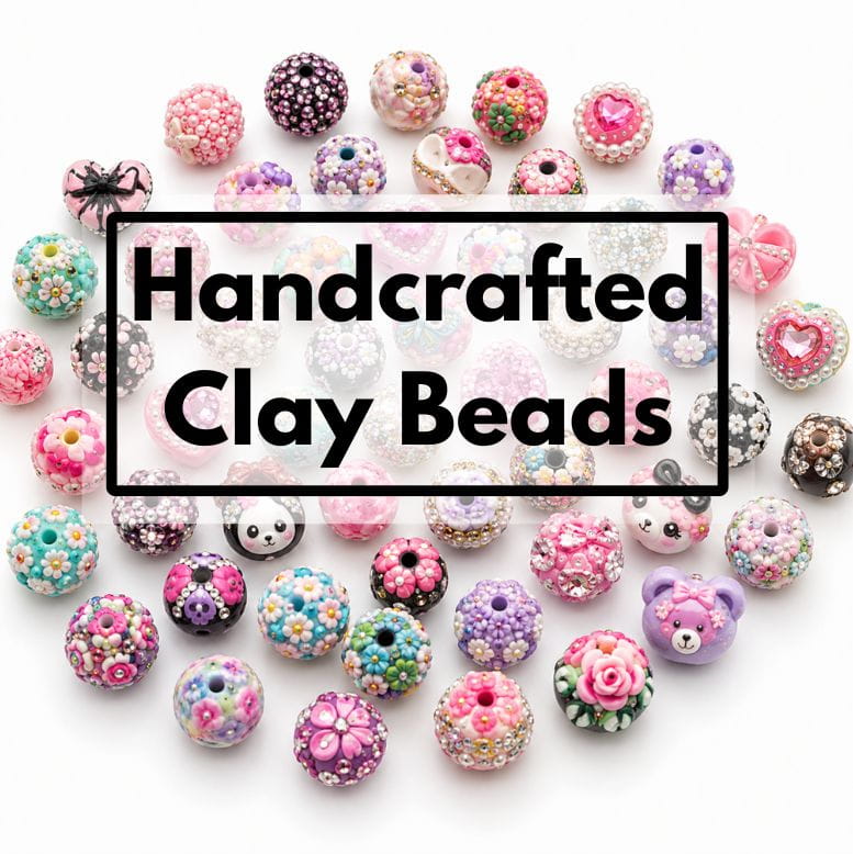 Handcrafted Clay Beads