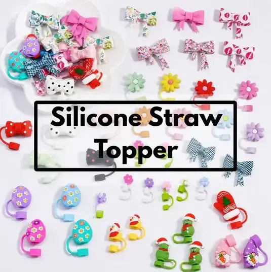 Silicone Straw Topper