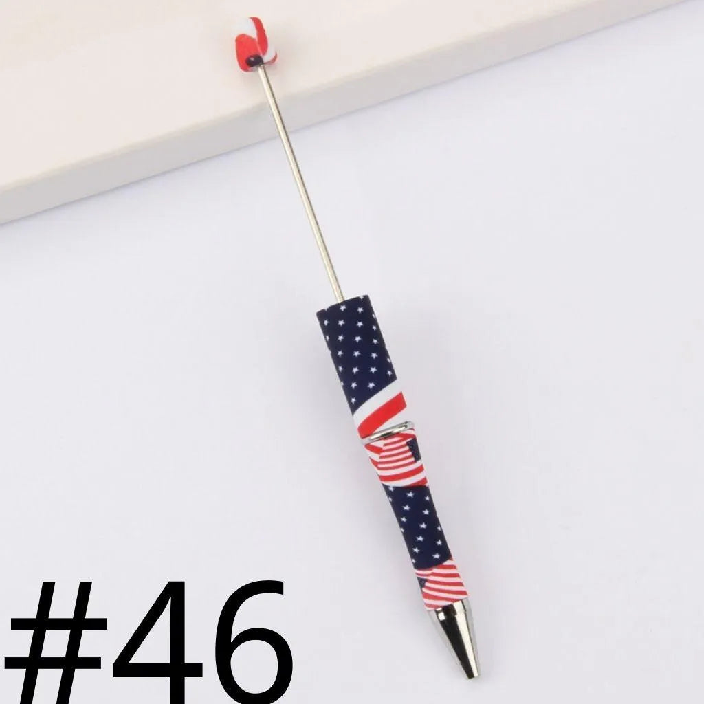 Random Mix Printed Beadable Pens