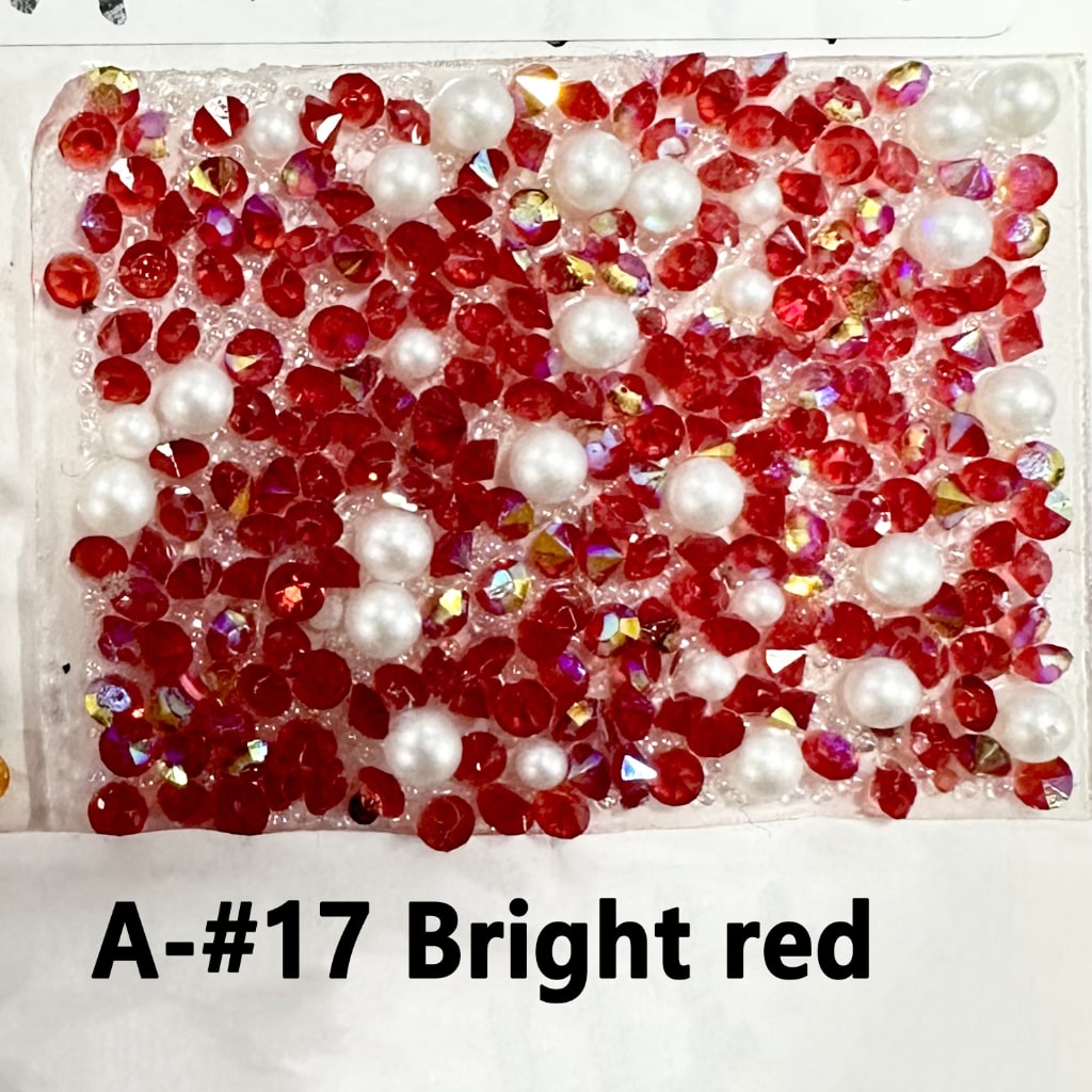 DIY Bling Bling Wraps Tapes with White Pearls Cone Shape Rhinestones for Pen, Around 40*28MM, 78pcs in 1 Sheet, Please Read the Description
