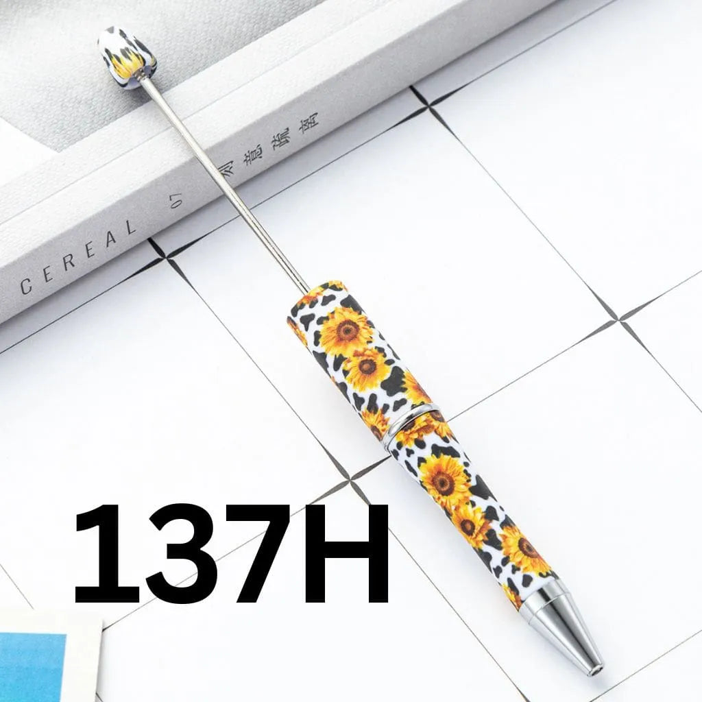 Random Mix Printed Beadable Pens