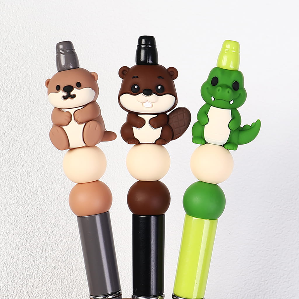 Silicone Focal Beads 3D Tiny Animal in Various Types