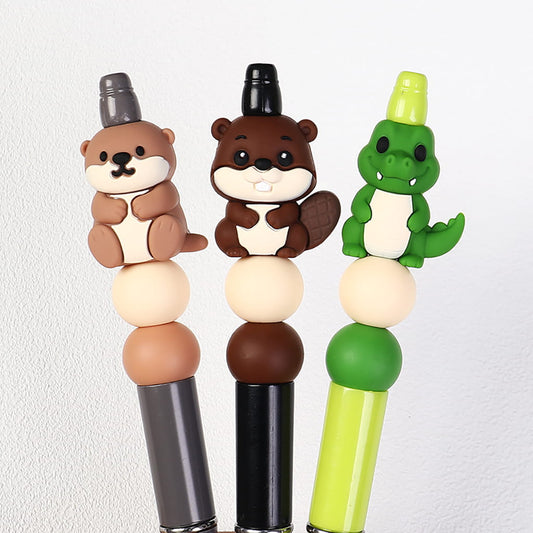 Silicone Focal Beads 3D Tiny Animal in Various Types
