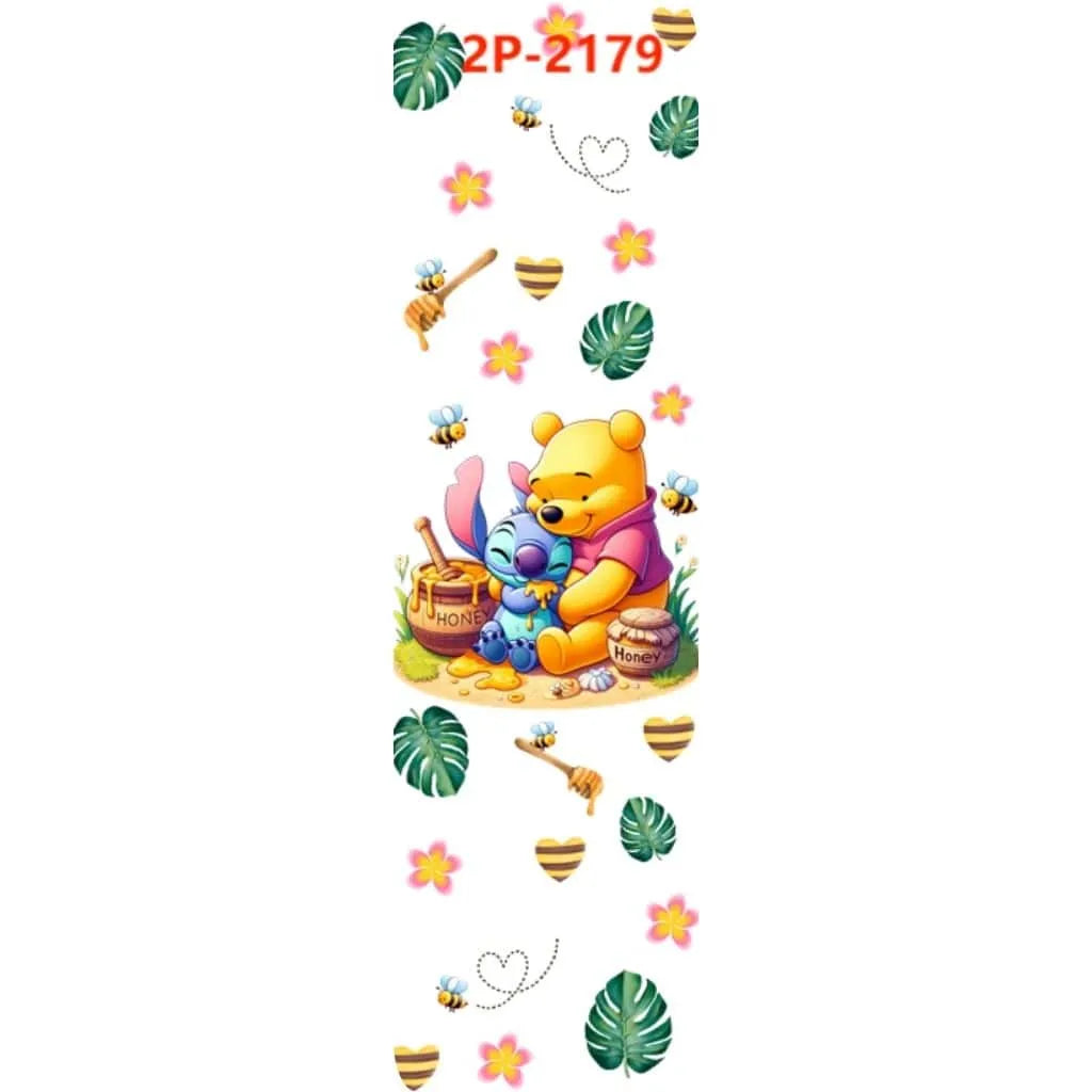 UV DTF Pen Wraps for Custom Pens, Sticker Decals, 111 mm by 32 mm (4.37'' by 1.25'')