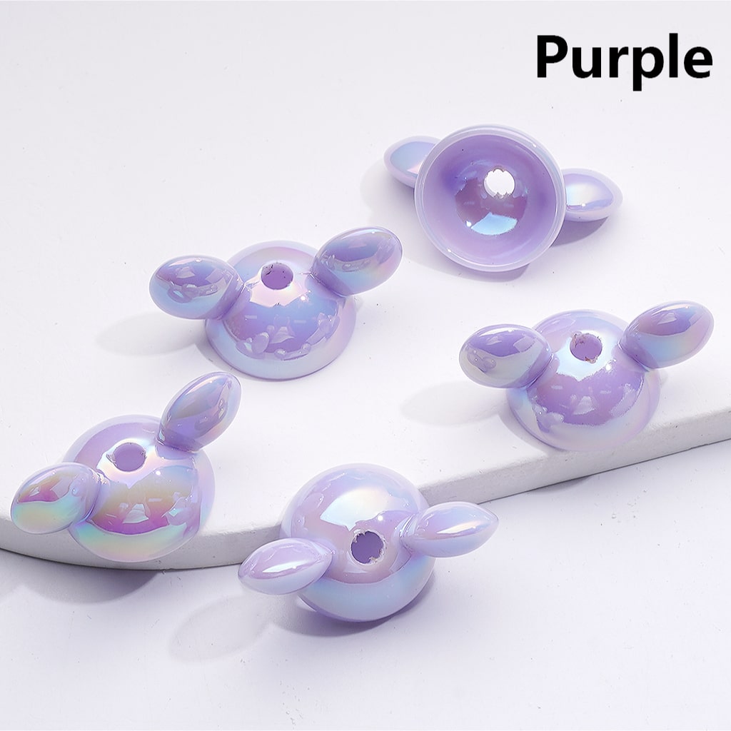 Multi-Color Cartoon Mouse Hat Acrylic Beads Caps